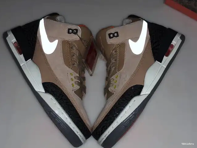 Cheap TBkick Bio AV6683-200 Beige JTH Jordan Air 3 0517